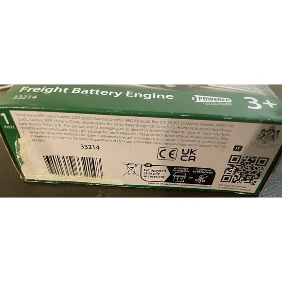 Brio Trains 33214 Freight Battery Engine  Thomas and Friends NIB - Picture 3 of 3